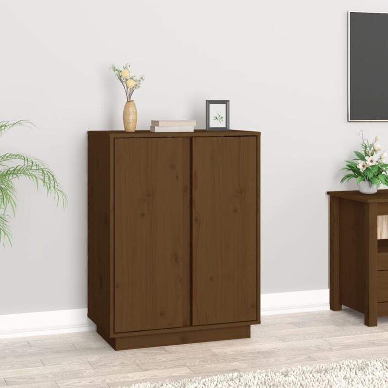 foto del prodotto credenza ambra 60x35x80 cm in legno massello di pino vidaxl