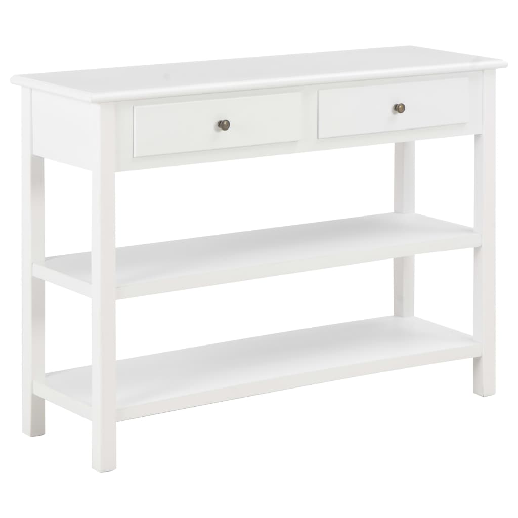 foto del prodotto credenza bianca 110x35x80 cm in mdf