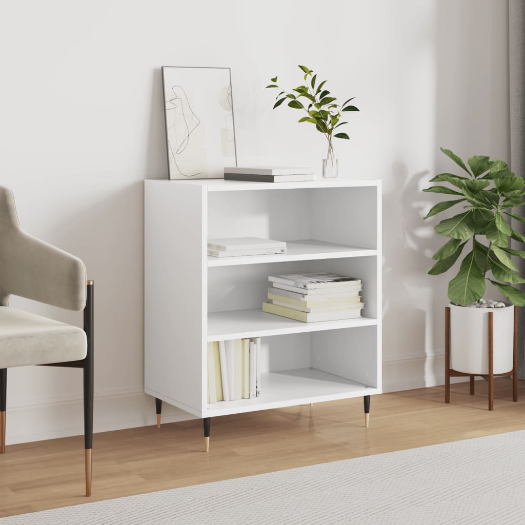 foto del prodotto credenza bianca 57x35x70 cm in legno multistratocod mxl 103472