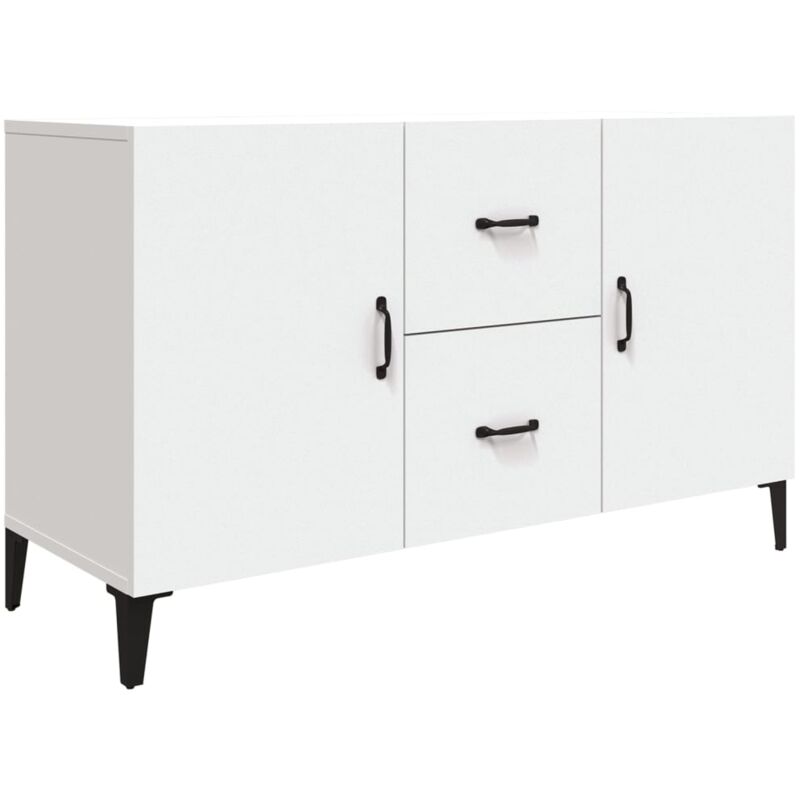 foto del prodotto credenza buffet cassettiera mobile contenitore organizer cucina soggiorno soggiorno 100 x 36 x 60 cm derivati del legno bianco 020030167