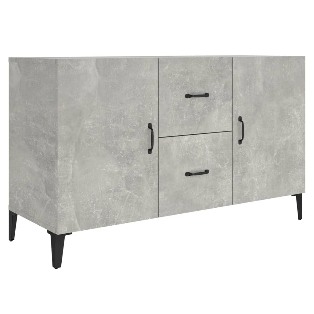 foto del prodotto credenza buffet cassettiera mobile contenitore organizer cucina soggiorno soggiorno 100 x 36 x 60 cm derivati del legno grigio 02 0031826
