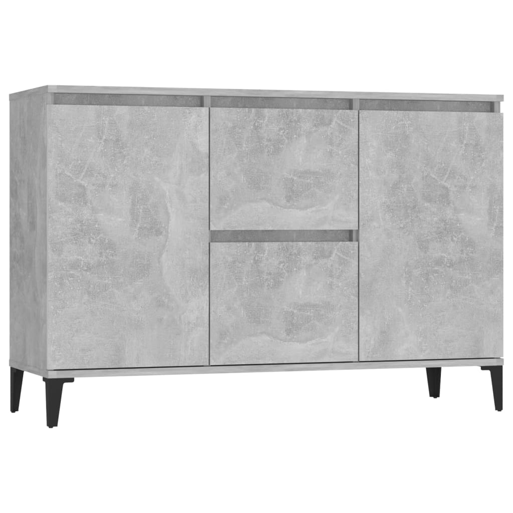 foto del prodotto credenza buffet cassettiera mobile contenitore organizer cucina soggiorno soggiorno 104 x 35 x 70 cm derivati del legno grigio 02 0031844