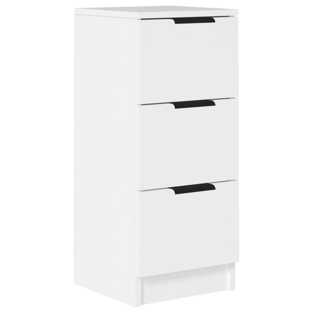 foto del prodotto credenza buffet cassettiera mobile contenitore organizer cucina soggiorno soggiorno 30 x 30 x 70 cm legno composito bianco