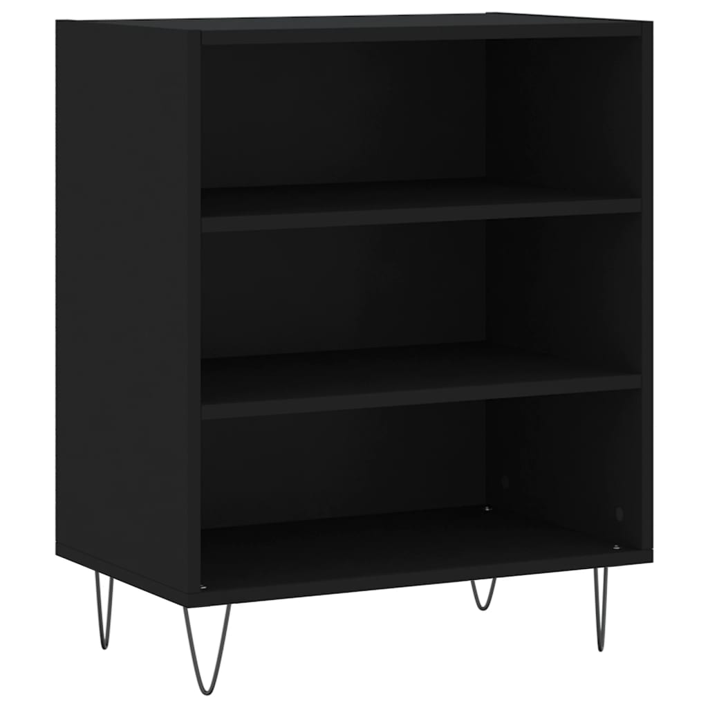 foto del prodotto credenza buffet cassettiera mobile contenitore organizer cucina soggiorno soggiorno 57 x 35 x 70 cm multistrato nero 02 0035955