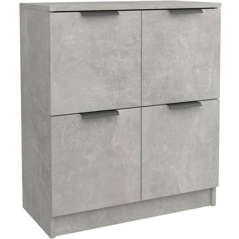 foto del prodotto credenza buffet cassettiera mobile contenitore organizer cucina soggiorno soggiorno 60 x 30 x 70 cm derivati del legno grigio 020031954
