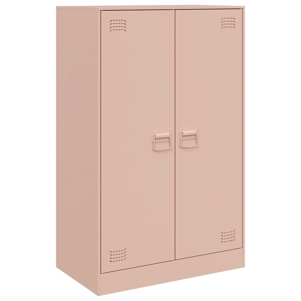 foto del prodotto credenza buffet cassettiera mobile contenitore organizer cucina soggiorno soggiorno 67 x 39 x 107 cm acciaio rosa 02 0036205
