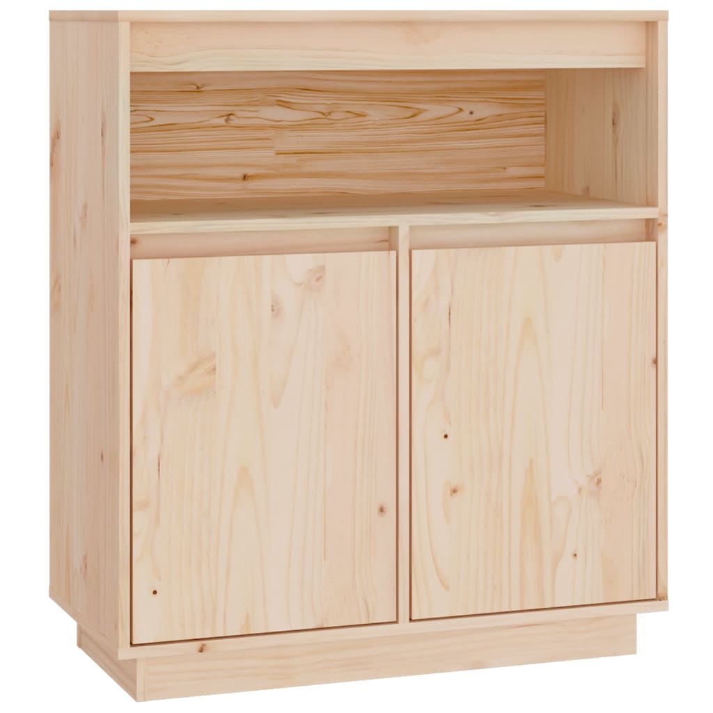 foto del prodotto credenza buffet cassettiera mobile contenitore organizer cucina soggiorno soggiorno 70 x 34 x 80 cm legno di pino massiccio marrone 02 0029640
