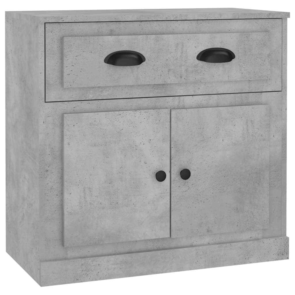 foto del prodotto credenza buffet cassettiera mobile contenitore organizer cucina soggiorno soggiorno 70 x 35,5 x 67,5 cm derivati del legno grigio 02 0032084