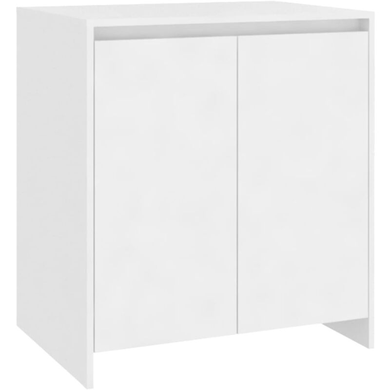foto del prodotto credenza buffet cassettiera mobile contenitore organizer cucina soggiorno soggiorno 70 x 41 x 75 cm pannelli in mdf bianco