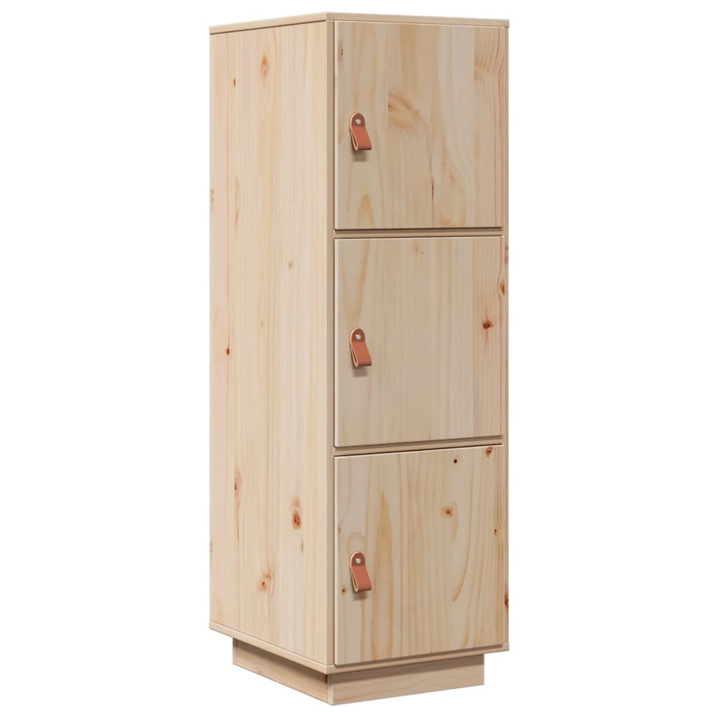foto del prodotto credenza buffet cassettiera mobile contenitore organizer cucina soggiorno soggiorno alto 34 x 40 x 108,5 cm legno di pino massiccio marrone 02 0032185