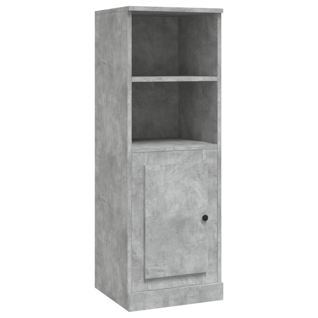 foto del prodotto credenza buffet cassettiera mobile contenitore organizer cucina soggiorno soggiorno alto 36 x 35,5 x 103,5 cm derivati del legno grigio 02 0034430
