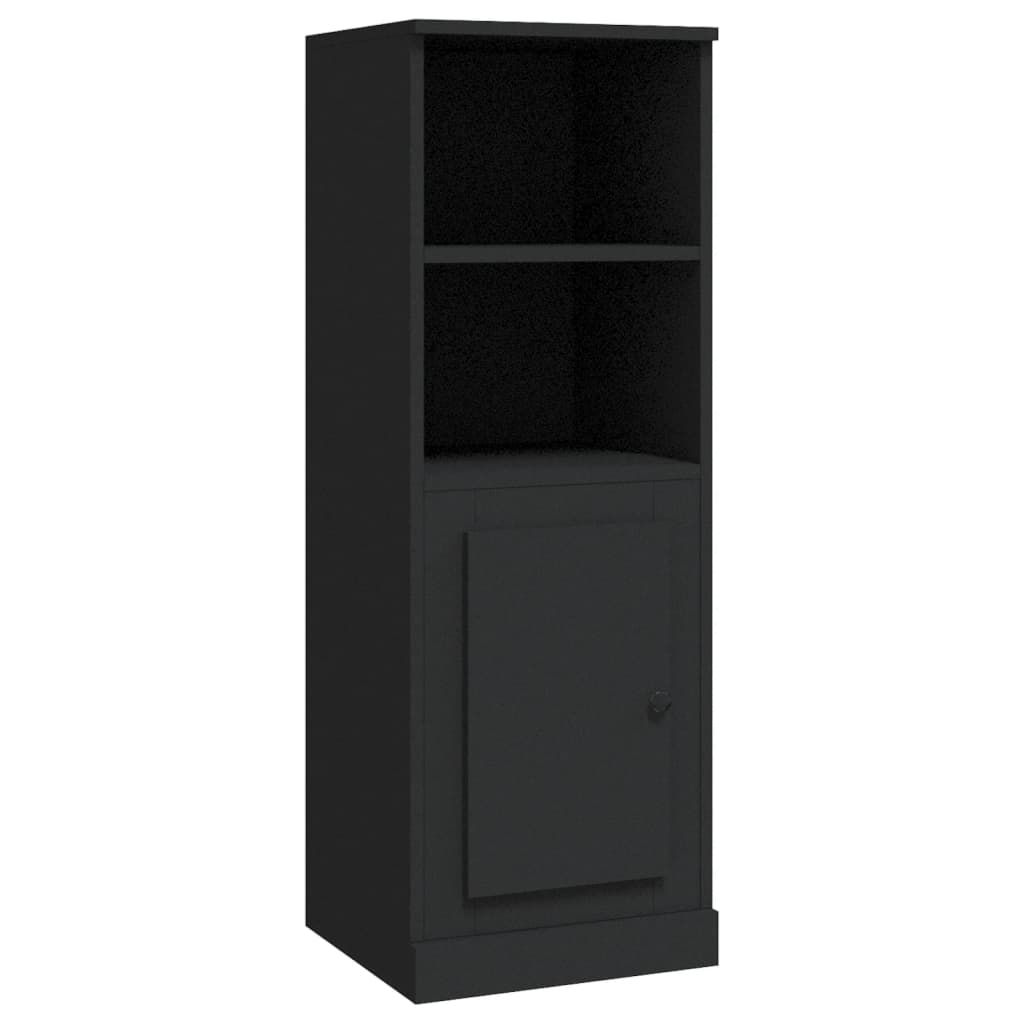 foto del prodotto credenza buffet cassettiera mobile contenitore organizer cucina soggiorno soggiorno alto 36 x 35,5 x 103,5 cm multistrato nero 02 0034912