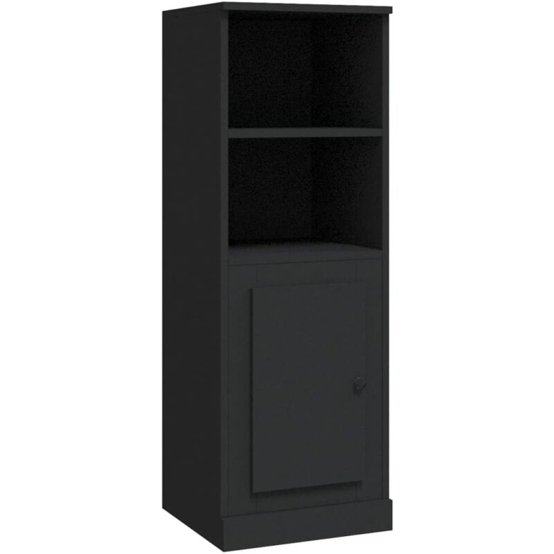 foto del prodotto credenza buffet cassettiera mobile contenitore organizer cucina soggiorno soggiorno alto 36 x 35,5 x 103,5 cm multistrato nero 020034912