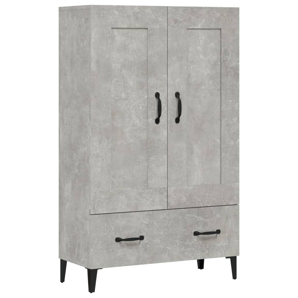 foto del prodotto credenza buffet cassettiera mobile contenitore organizer cucina soggiorno soggiorno alto 70 x 31 x 115 cm derivati del legno grigio 02 0034709