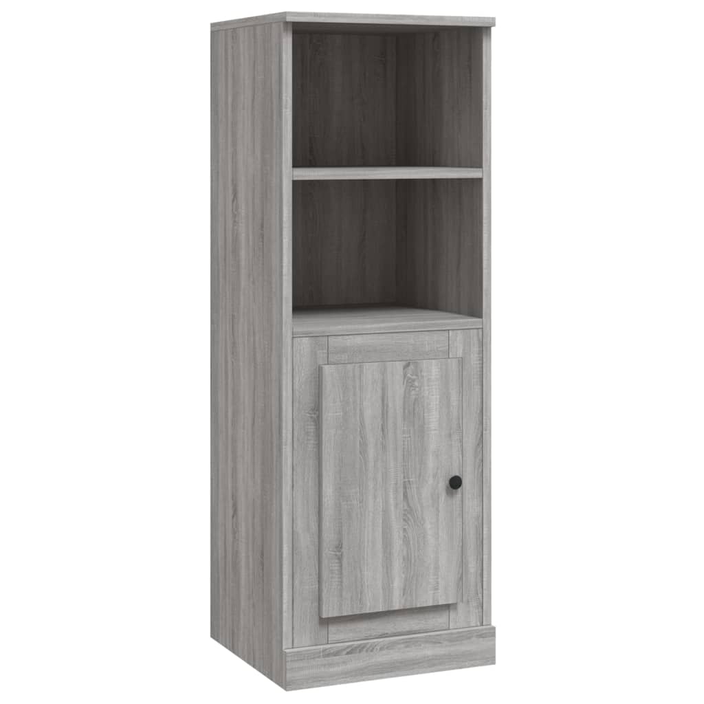 foto del prodotto credenza buffet cassettiera mobile contenitore organizer cucina soggiorno soggiorno alto sonoma 36 x 35,5 x 103,5 cm pannelli compositi grigio 02 0035353