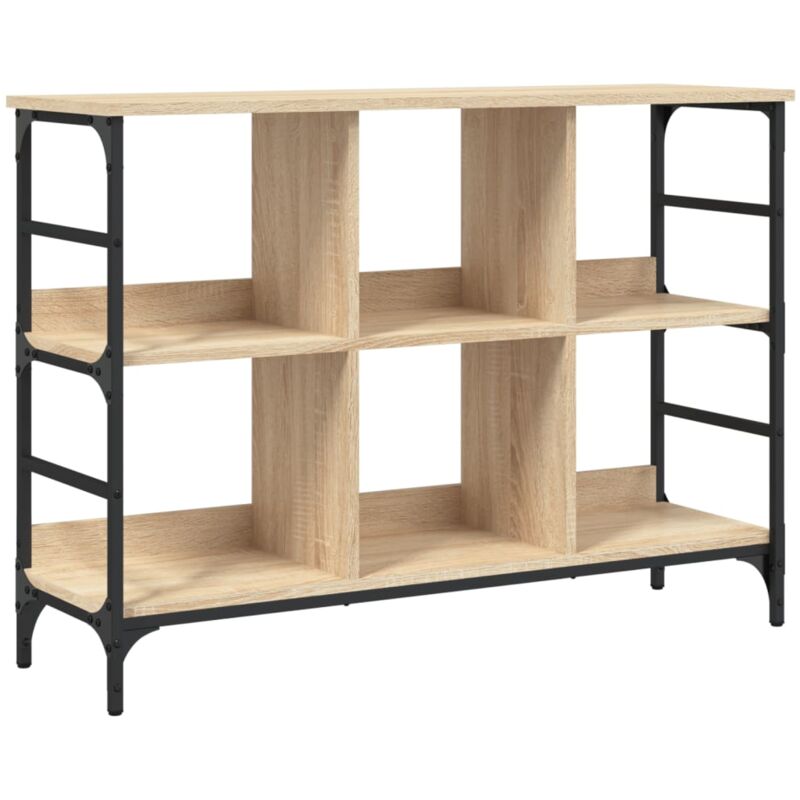 foto del prodotto credenza buffet cassettiera mobile contenitore organizer cucina soggiorno soggiorno sonoma 102 x 32 x 73,5 cm derivati del legno marrone 020031478