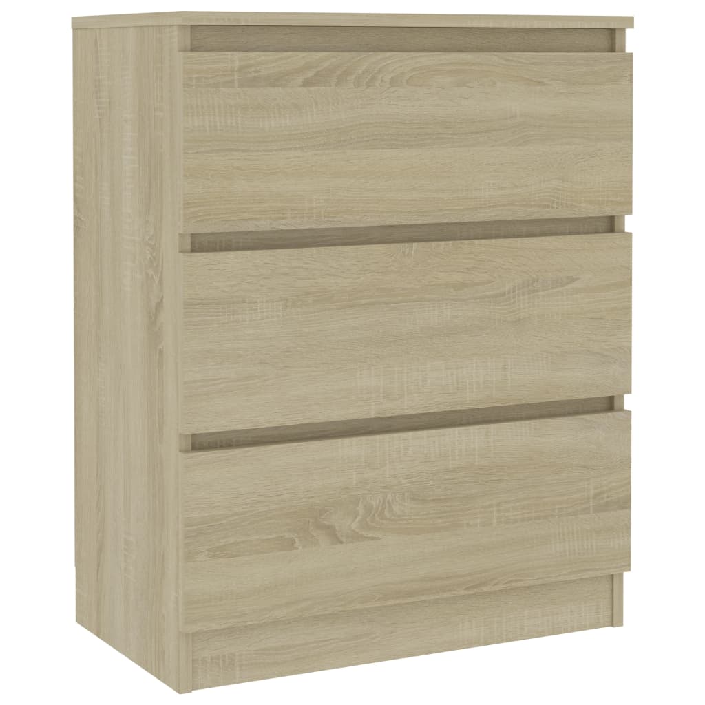 foto del prodotto credenza buffet cassettiera mobile contenitore organizer cucina soggiorno soggiorno sonoma 60 x 35 x 76 cm derivati del legno marrone 02_0031616