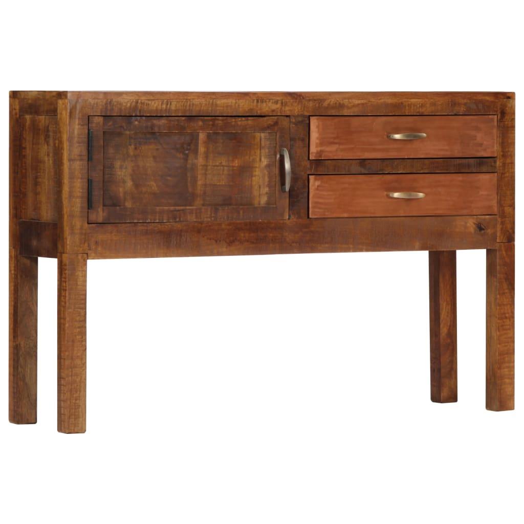 foto del prodotto credenza buffet consolle mobile contenitore 118 cm in legno massello di mango 4402275