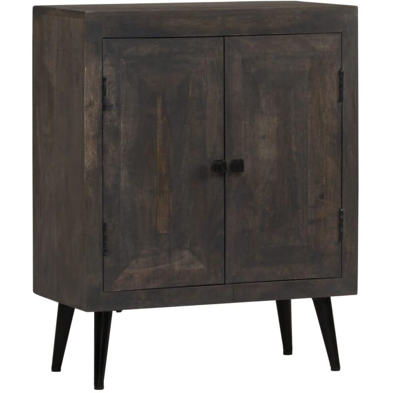 foto del prodotto credenza buffet consolle mobile contenitore in legno massello di mango 76 cm 4402212