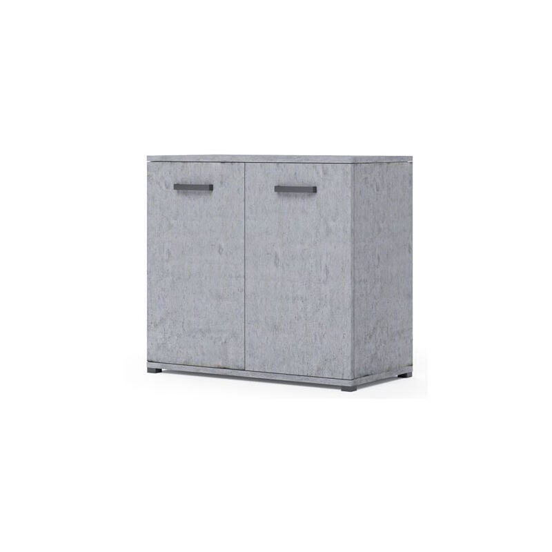foto del prodotto credenza buffet cucina cemento 80x90x45 cm. mobiletto