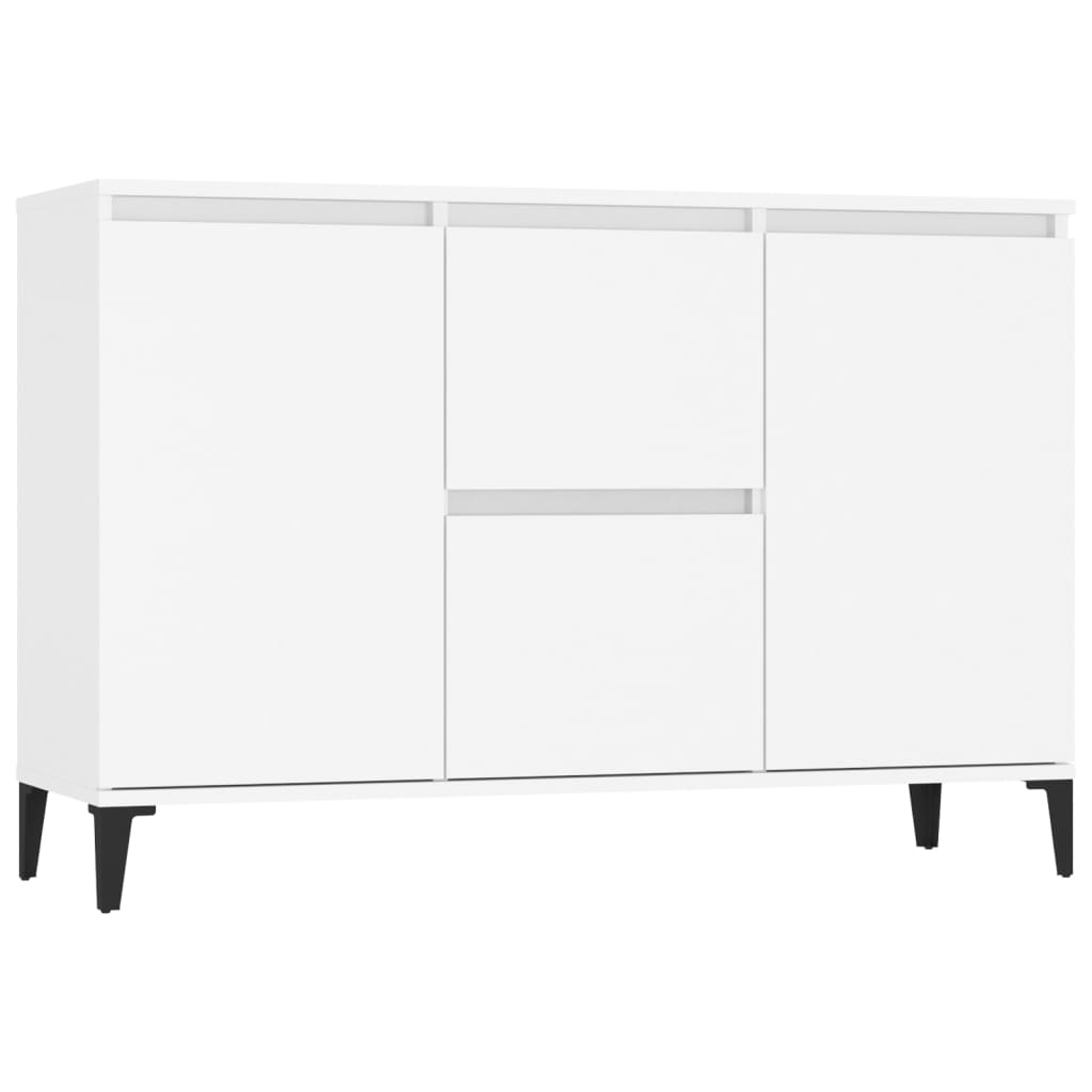 foto del prodotto credenza cassettiera cassettiera mobile contenitore organizer cucina soggiorno soggiorno 104 x 35 x 70 cm derivati del legno bianco 02 0030184