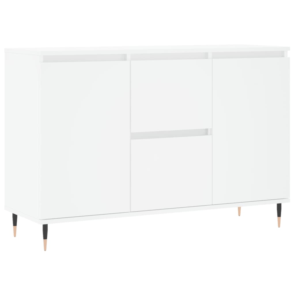 foto del prodotto credenza cassettiera cassettiera mobile contenitore organizer cucina soggiorno soggiorno 104 x 35 x 70 cm derivati del legno bianco 02 0030187