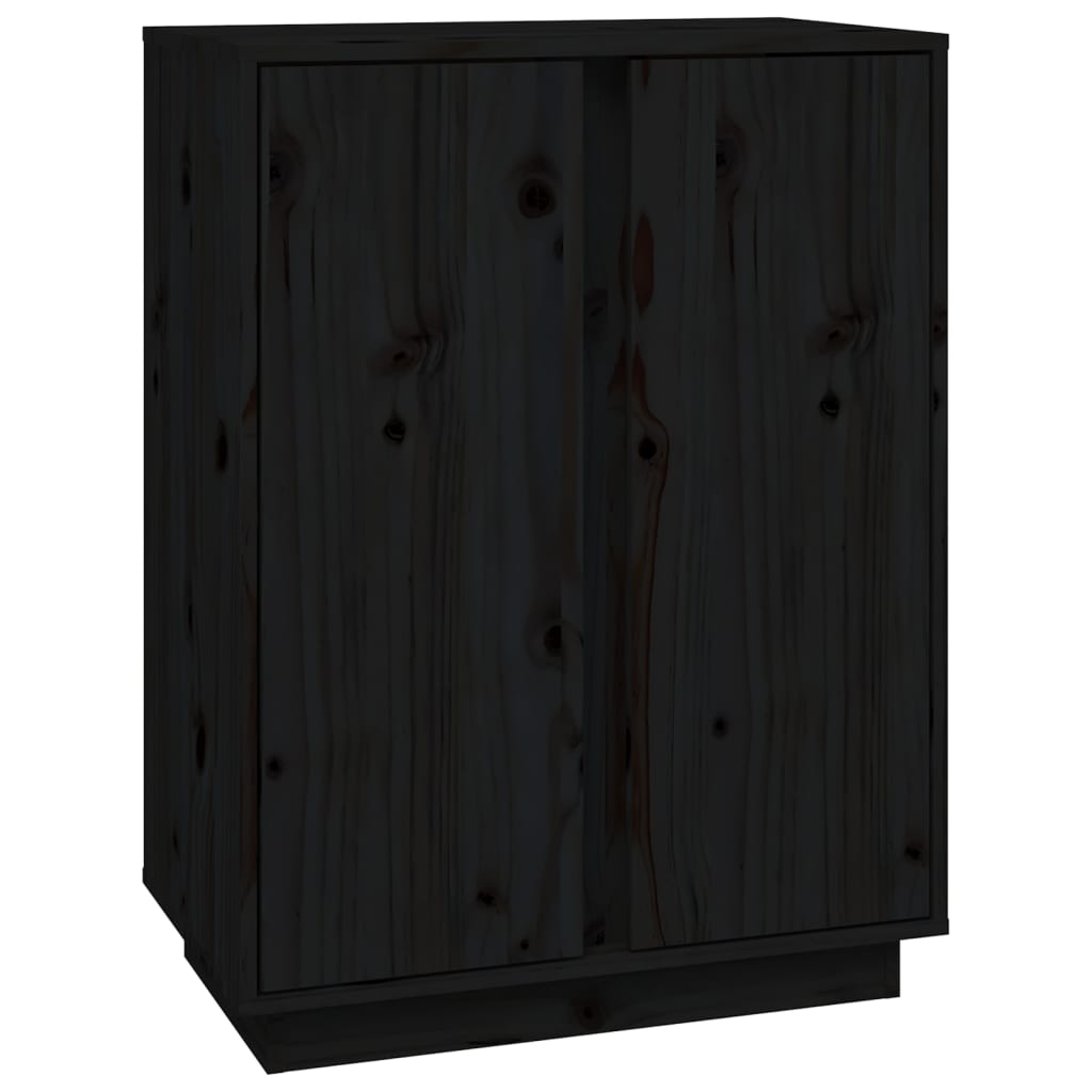 foto del prodotto credenza cassettiera cassettiera mobile contenitore organizer cucina soggiorno soggiorno 60 x 35 x 80 cm legno massello di pino nero 02 0036001