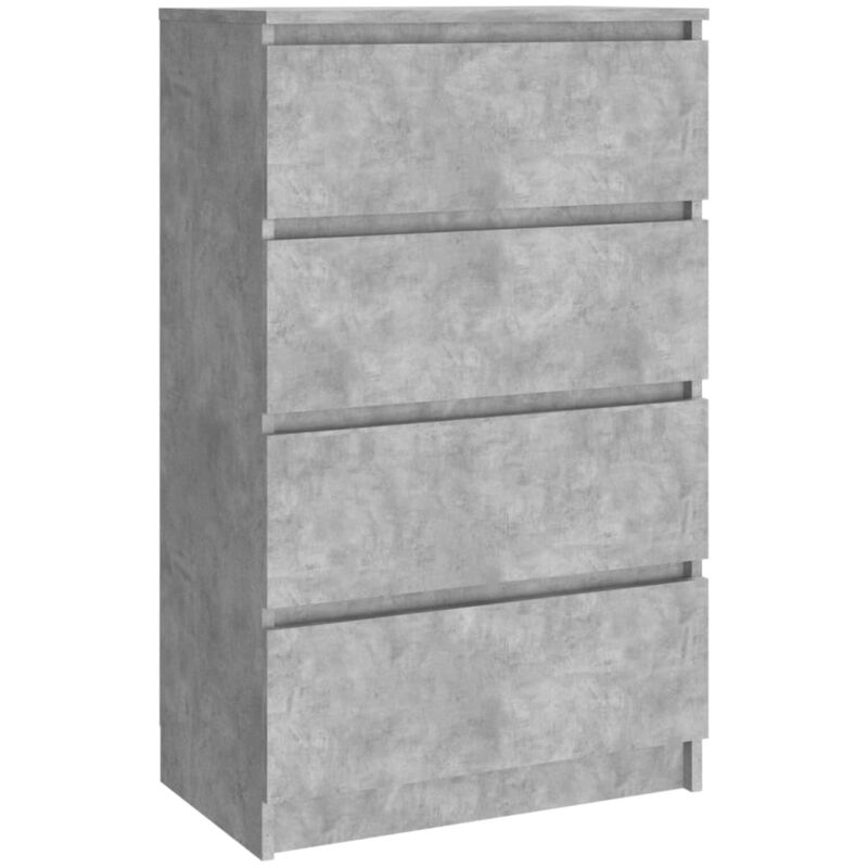foto del prodotto credenza cassettiera cassettiera mobile contenitore organizer cucina soggiorno soggiorno 60 x 35 x 98,5 cm multistrato grigio