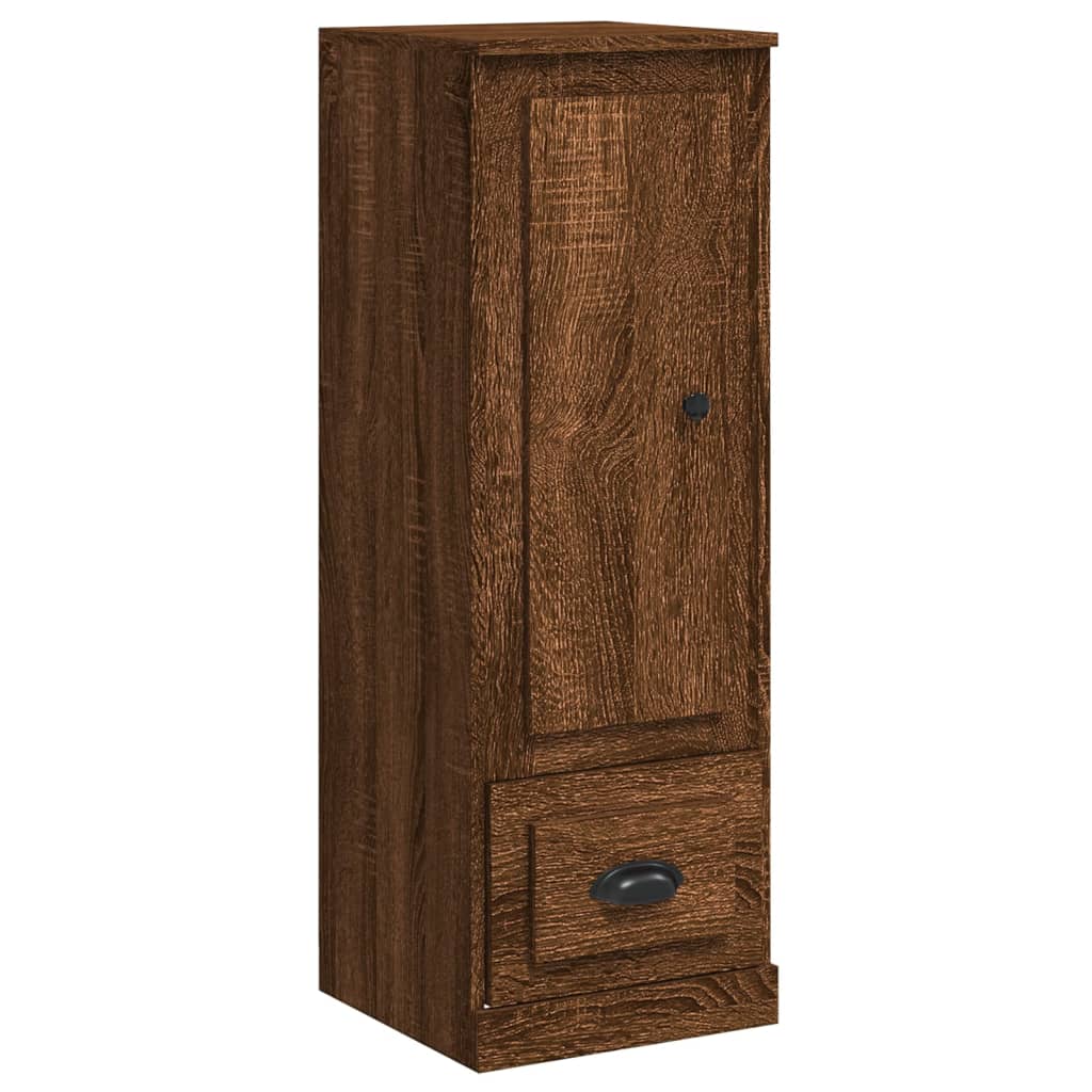 foto del prodotto credenza cassettiera cassettiera mobile contenitore organizer cucina soggiorno soggiorno alto 36 x 35,5 x 103,5 cm derivati del legno marrone 02 0033706