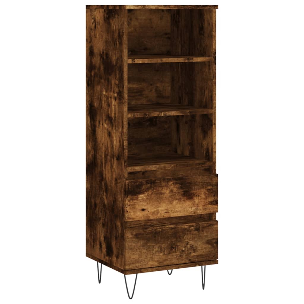 foto del prodotto credenza cassettiera cassettiera mobile contenitore organizer cucina soggiorno soggiorno alto 40 x 36 x 110 cm derivati del legno marrone 02 0033354