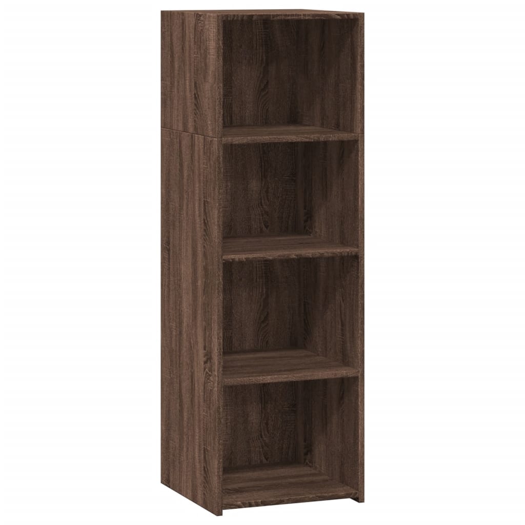 foto del prodotto credenza cassettiera cassettiera mobile contenitore organizer cucina soggiorno soggiorno alto 40 x 41 x 124 cm derivati del legno marrone 02 0033713