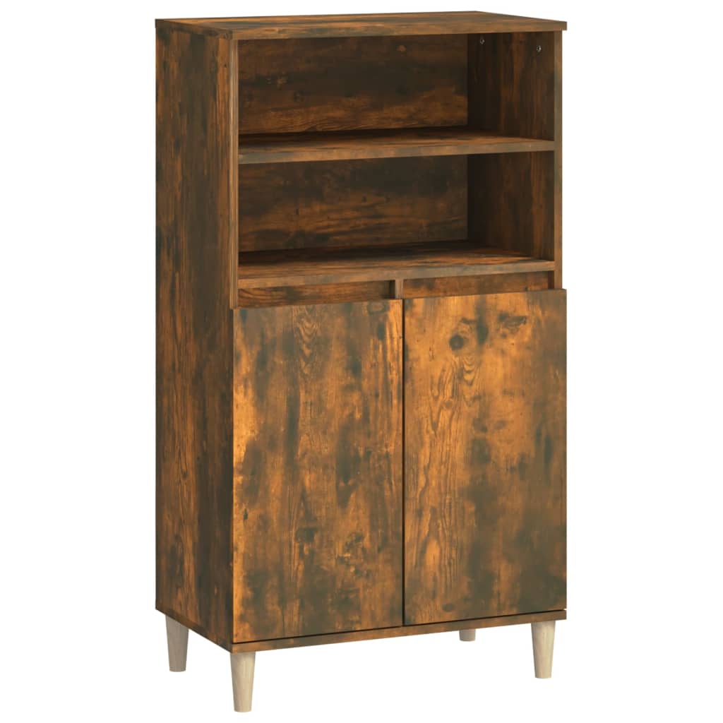 foto del prodotto credenza cassettiera cassettiera mobile contenitore organizer cucina soggiorno soggiorno alto 60 x 36 x 110 cm derivati del legno marrone 02 0033374