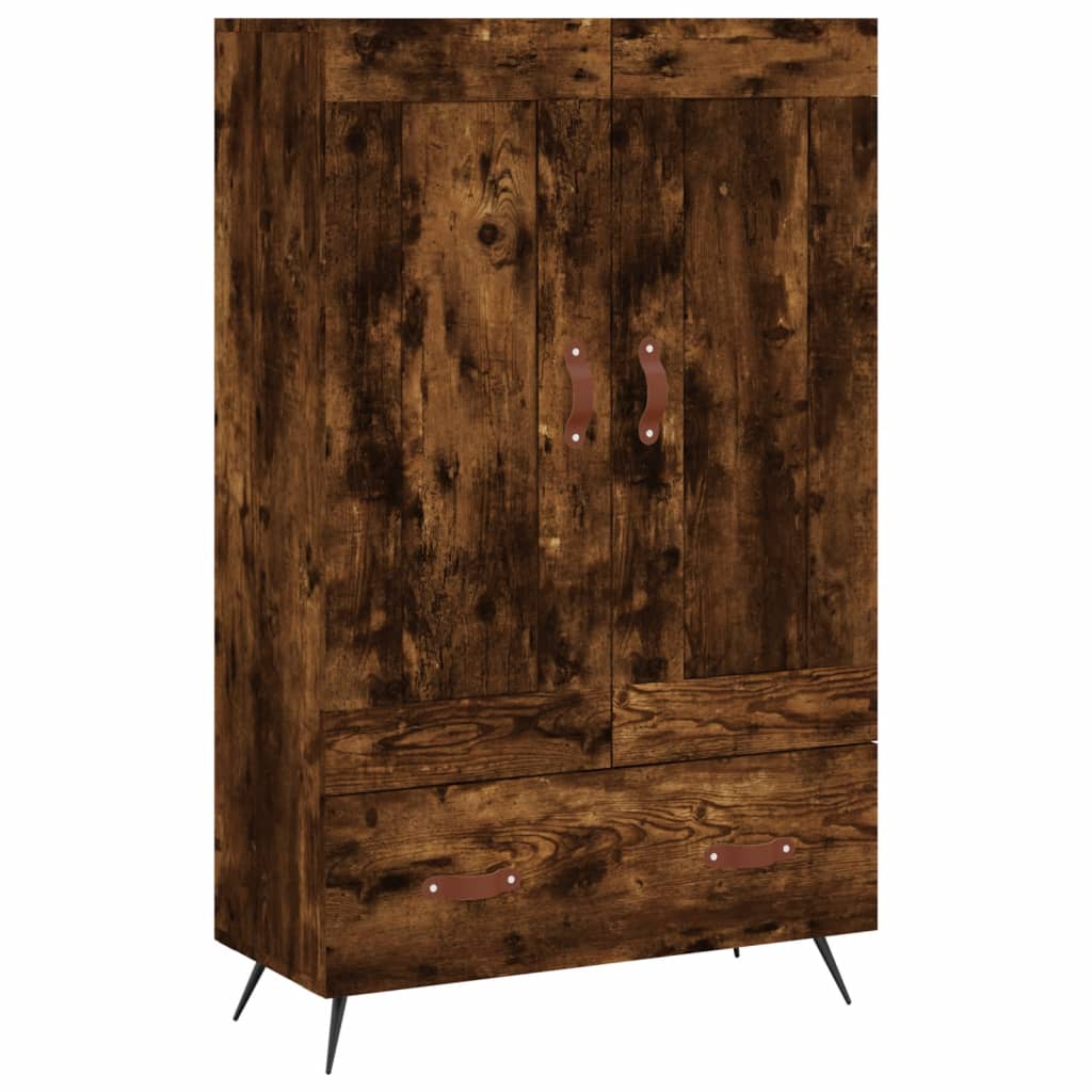 foto del prodotto credenza cassettiera cassettiera mobile contenitore organizer cucina soggiorno soggiorno alto 69,5 x 31 x 115 cm derivati del legno marrone 02_0033389