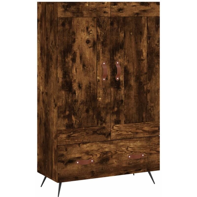 foto del prodotto credenza cassettiera cassettiera mobile contenitore organizer cucina soggiorno soggiorno alto 69,5 x 31 x 115 cm derivati del legno marrone 020033389