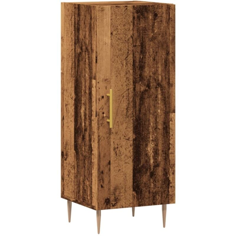 foto del prodotto credenza cassettiera cassettiera mobile contenitore organizer cucina soggiorno soggiorno legno vecchio 34,5 x 34 x 90 cm derivati del legno marrone 020036600