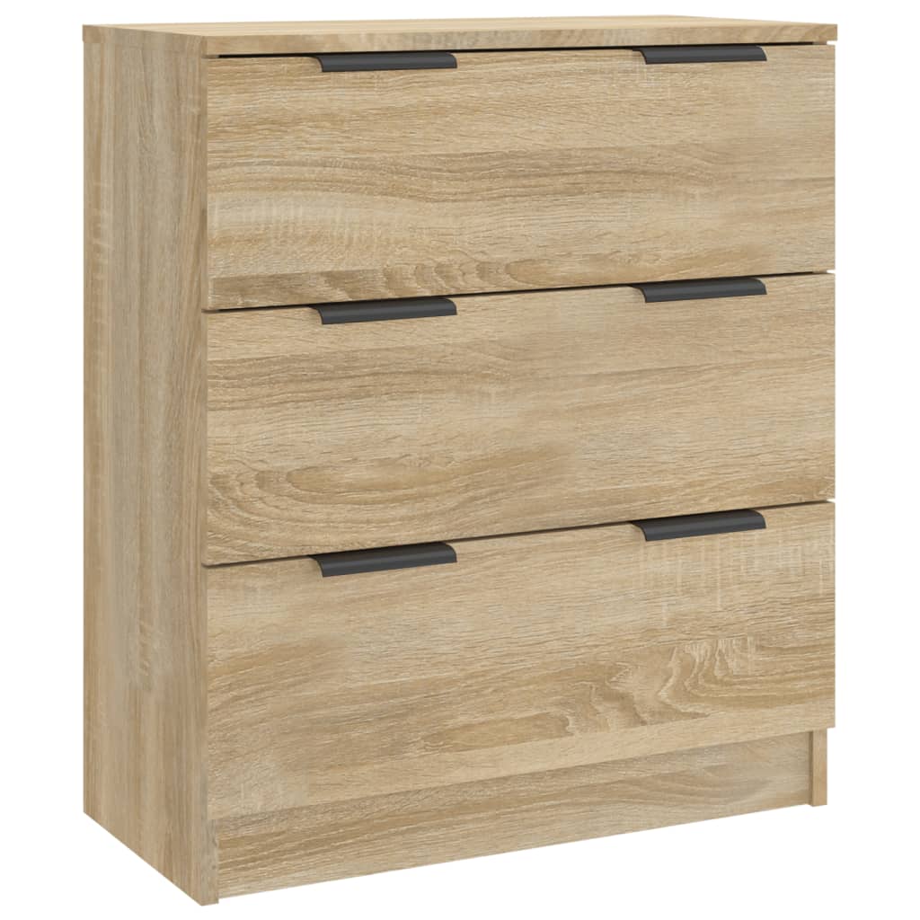 foto del prodotto credenza cassettiera cassettiera mobile contenitore organizer cucina soggiorno soggiorno sonoma 60 x 30 x 70 cm derivati del legno marrone 02 0031585