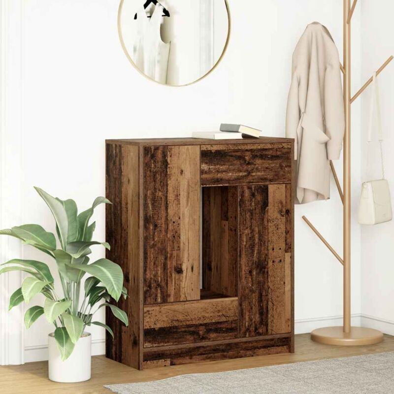 foto del prodotto credenza con cassetti e ante legno antico 73x31x90 cm vidaxl