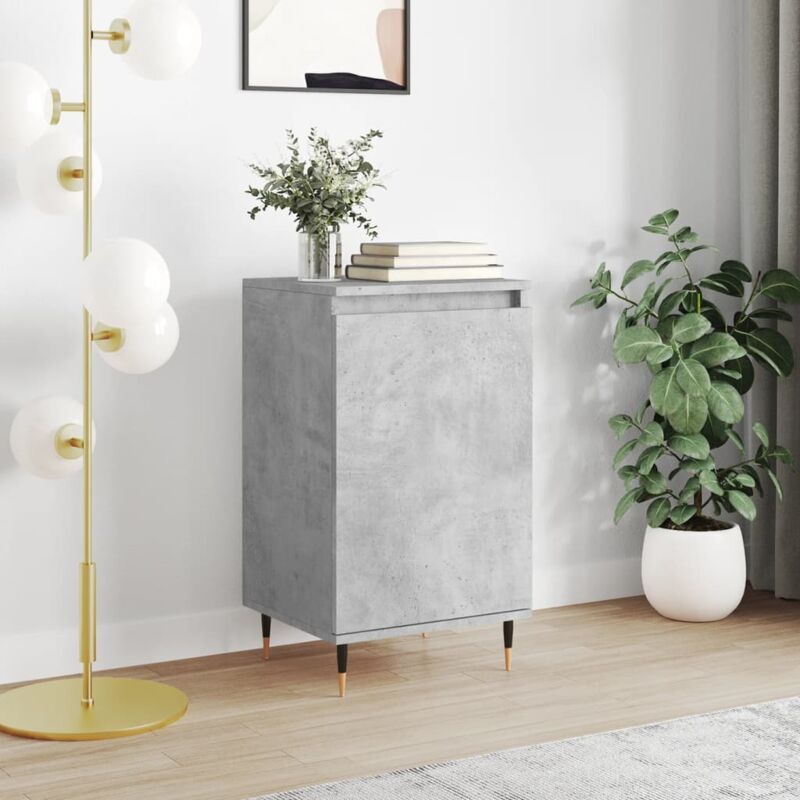 foto del prodotto credenza grigio cemento 40x35x70 cm in legno multistrato vidaxl