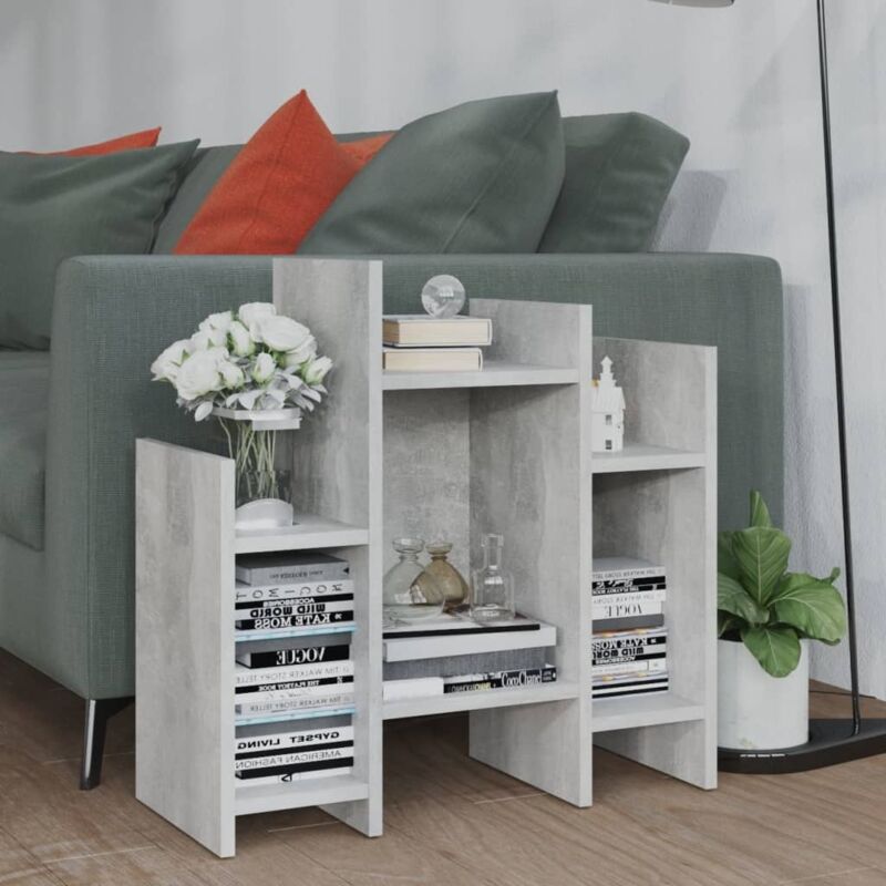 foto del prodotto credenza grigio cemento 60x26x60 cm in legno multistrato vidaxl