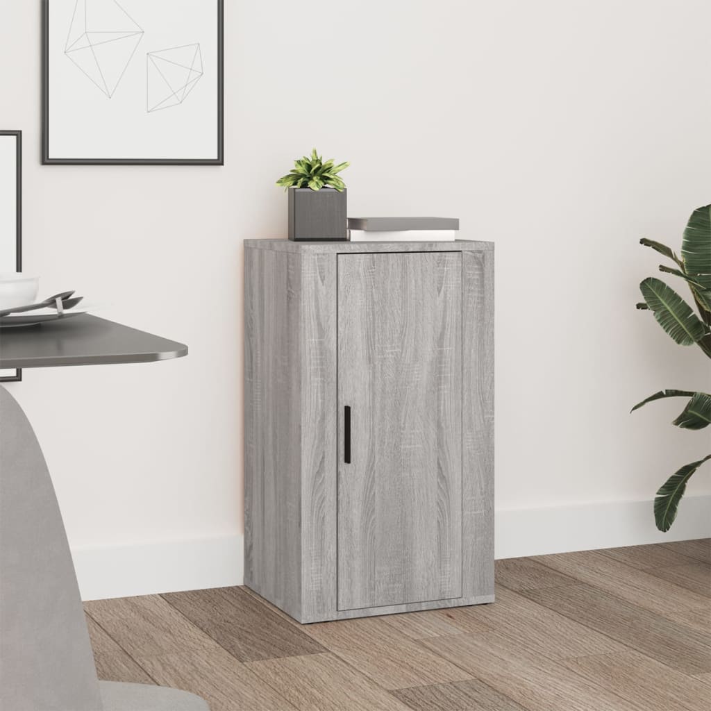 foto del prodotto credenza grigio sonoma 40x33x70 cm in legno multistrato cod mxl 27066