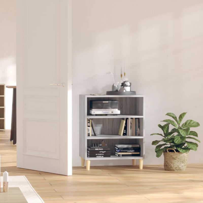 foto del prodotto credenza grigio sonoma 57x35x70 cm in truciolato vidaxl