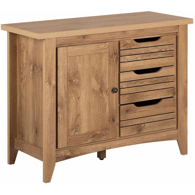 foto del prodotto credenza in color legno chiaro agora