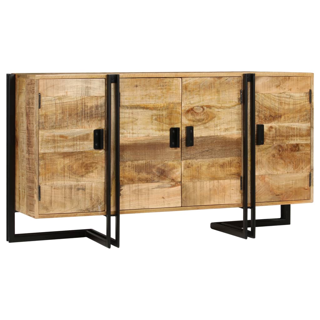 foto del prodotto credenza in legno massello di mango 150x40x80 cm