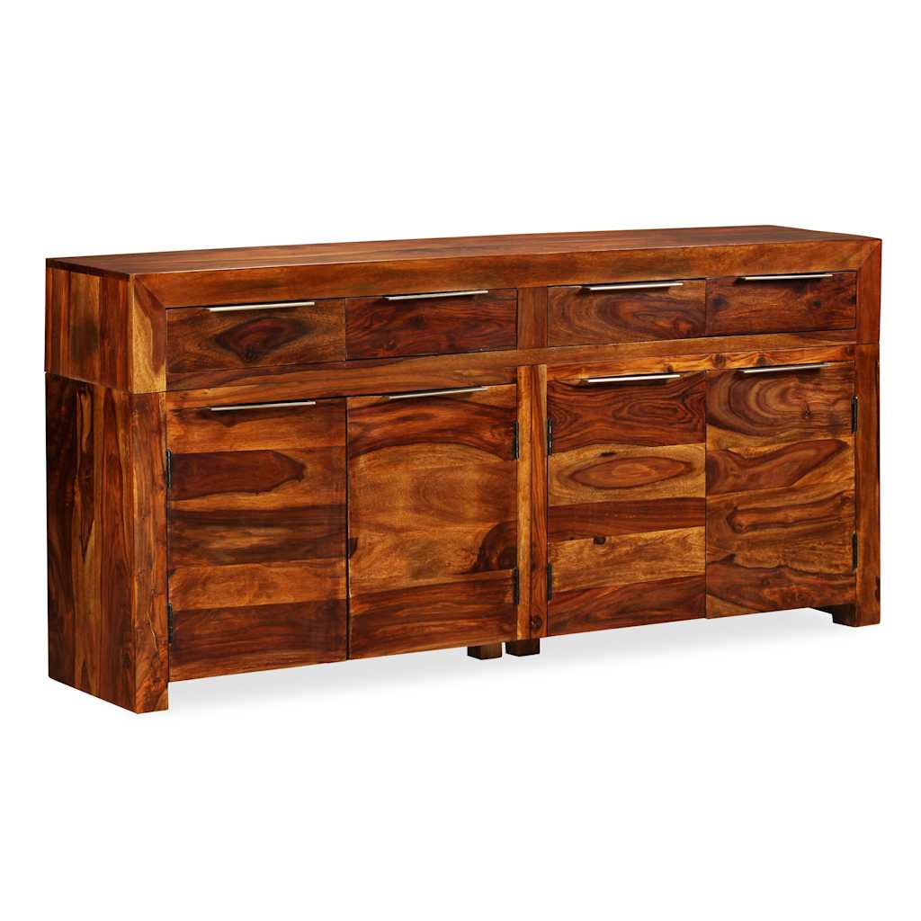 foto del prodotto credenza in legno massello di sheesham 160x35x75 cm cod mxl 15156