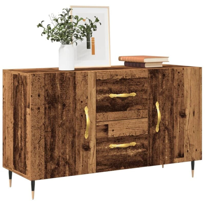 foto del prodotto credenza legno antico 100x36x60 cm in legno multistrato vidaxl