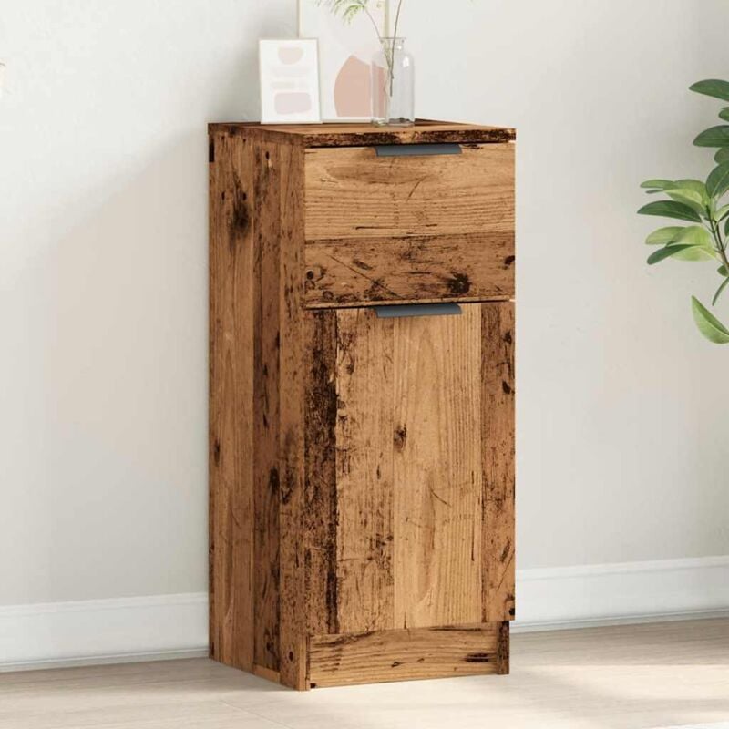 foto del prodotto credenza legno antico 30x30x70 cm in legno multistrato vidaxl