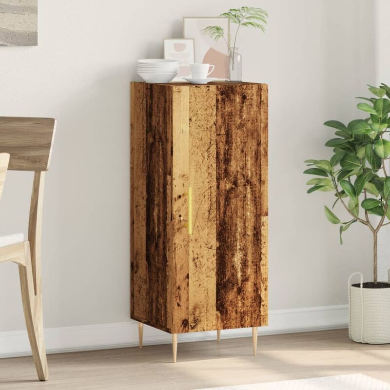foto del prodotto credenza legno antico 34,5x34x90 cm in truciolato vidaxl