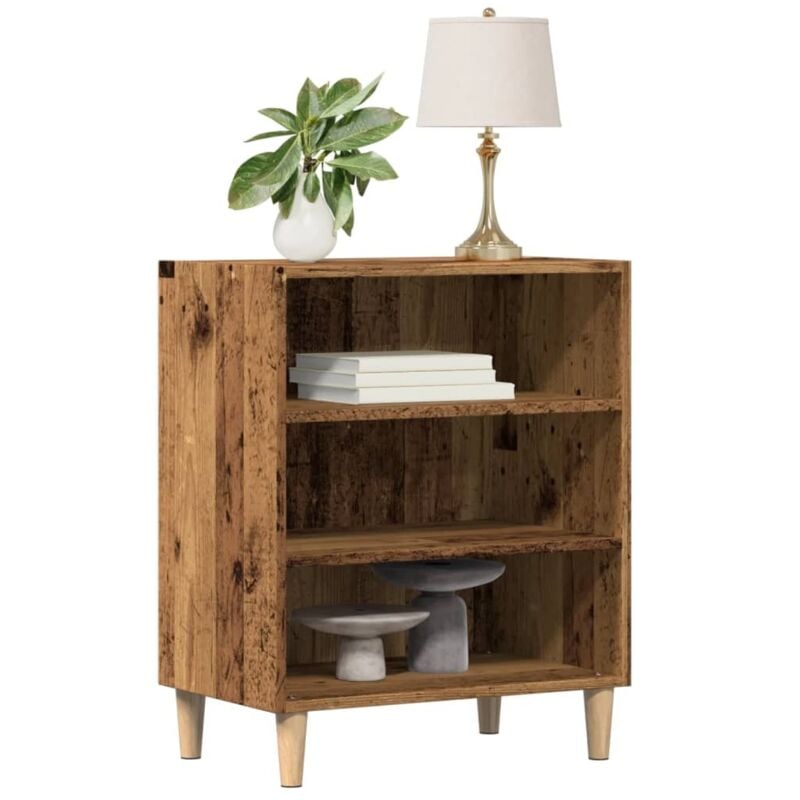 foto del prodotto credenza legno antico 57x35x75 cm in truciolato vidaxl