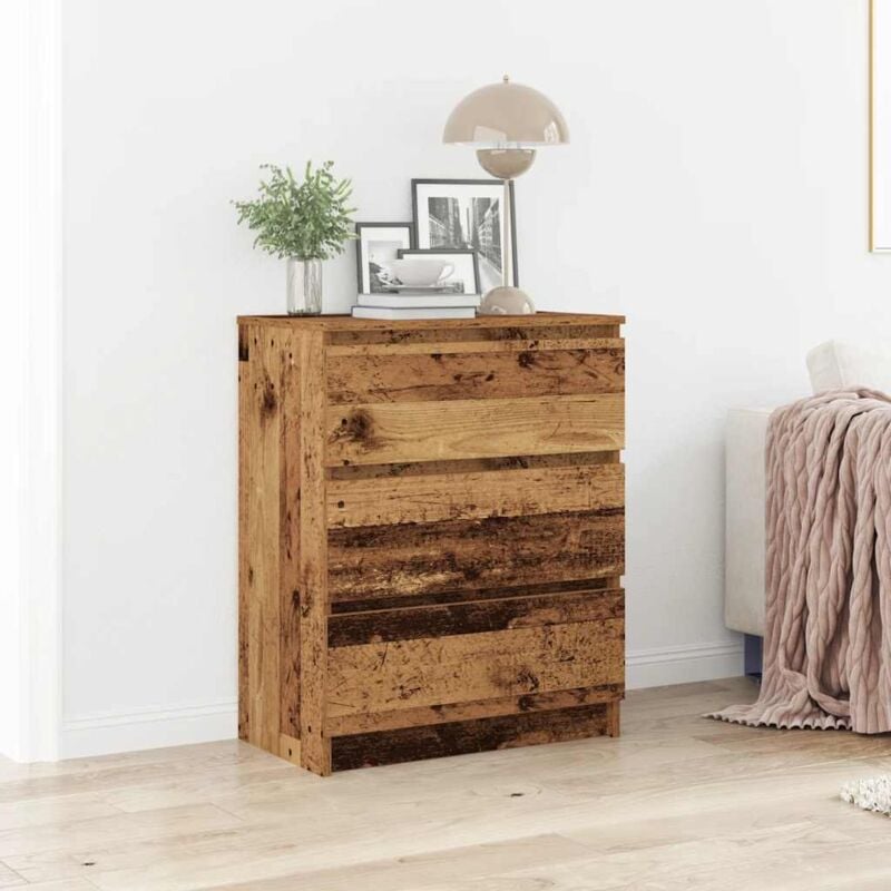 foto del prodotto credenza legno antico 60x35x76 cm in legno multistrato vidaxl