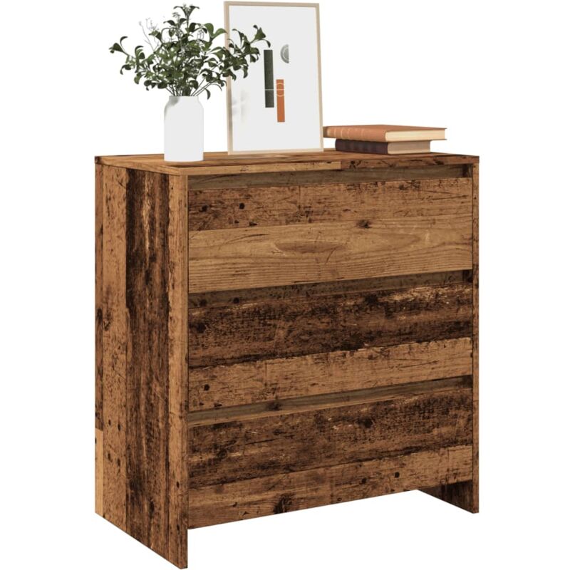 foto del prodotto credenza legno antico 70x41x75 cm in truciolato vidaxl